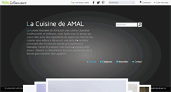 Desktop Screenshot of lacuisinedeamal.com